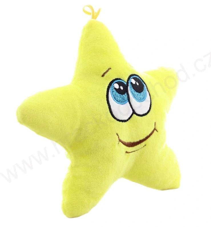 Plyšová hvězdička / hvězda 22 cm