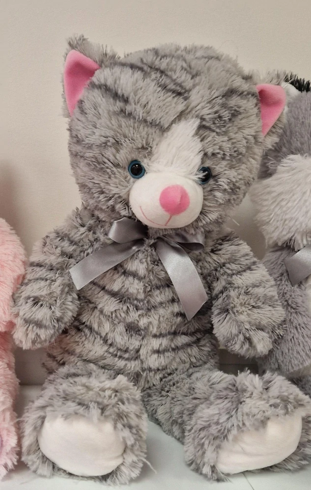 Velká plyšová kočka 55 cm