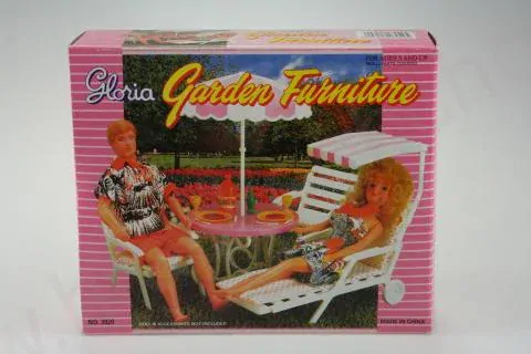 Zahradní nábytek - pro panenky typu Barbie