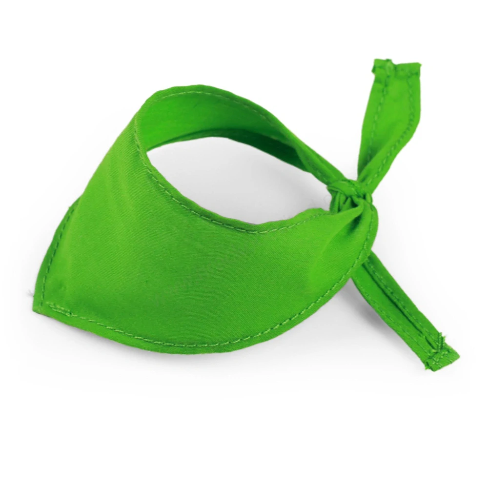 Šátek na plyšáka, zelený- Samostatně neprodejný!