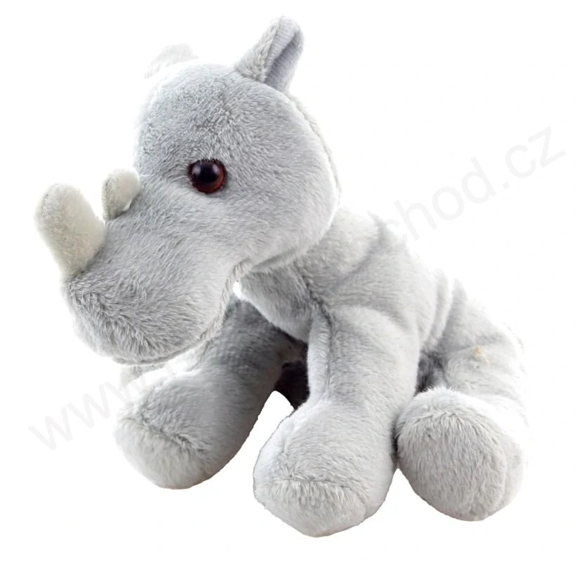 Plyšový Nosorožec sedící 15 cm