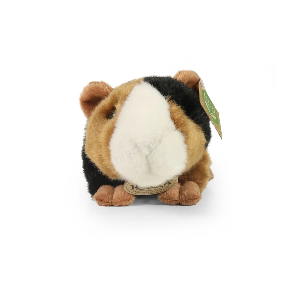 Plyšové morče 22 cm tříbarevné ECO-FRIENDLY