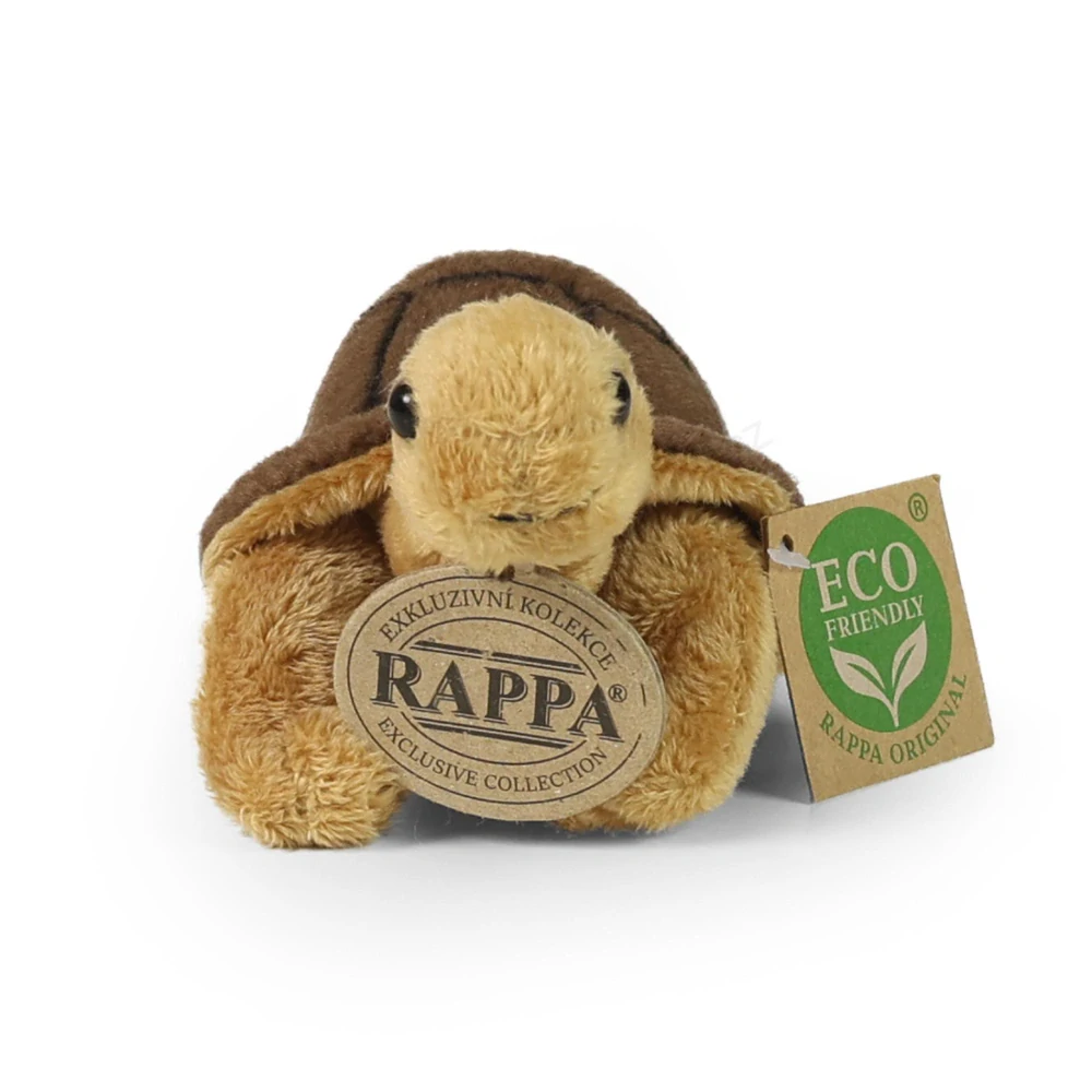 Plyšová želva hnědá 13 cm ECO-FRIENDLY