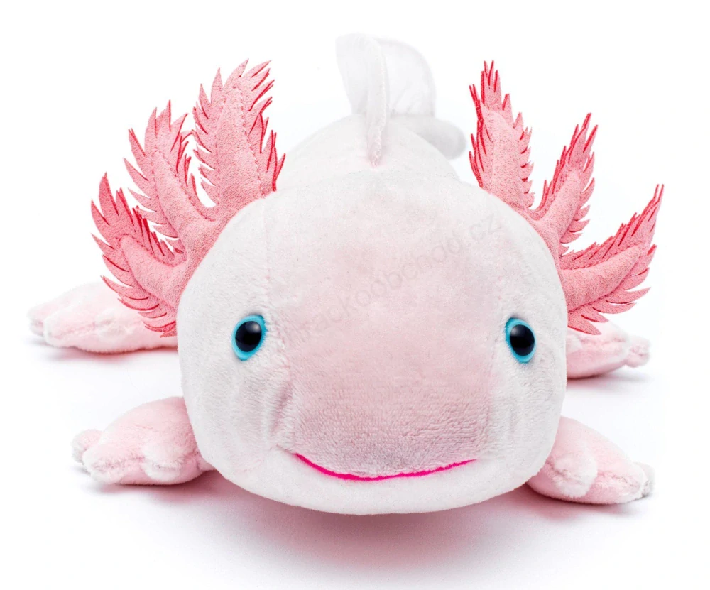 Plyšový Axolotl růžový 32 cm