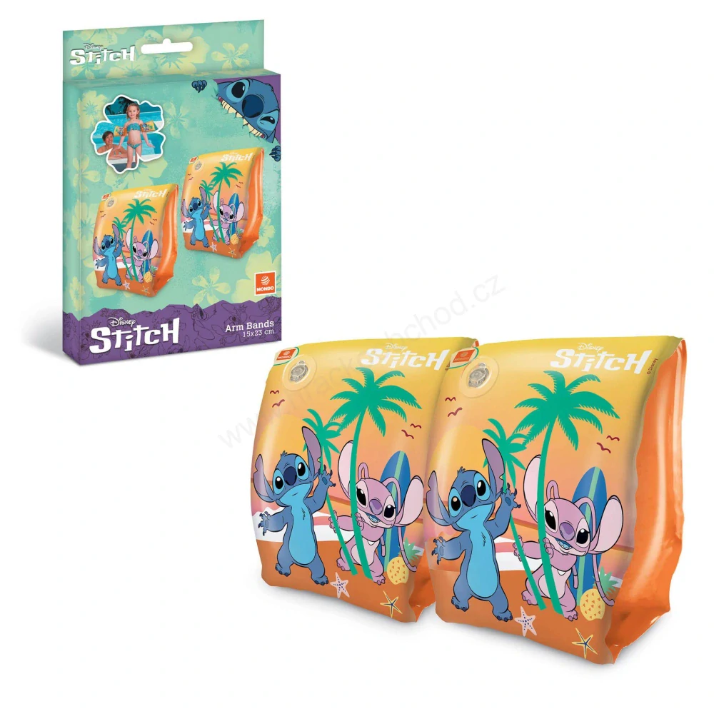Nafukovací rukávky STITCH 15x23 cm 1-6 let