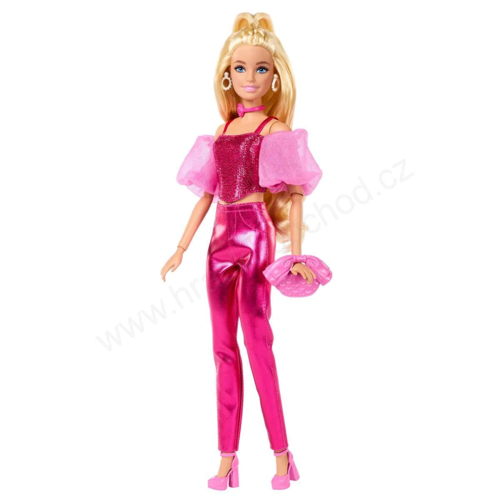 BarbieDeluxe modelka - Růžový korzet JFP40