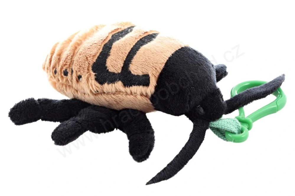 Plyšový ŠVÁB syčící přívěšek / klíčenka