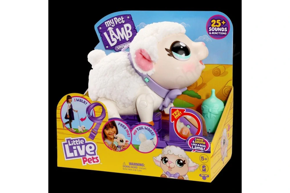 Little Live Pets ovečka Snowie interaktivní plyšové zvířátko