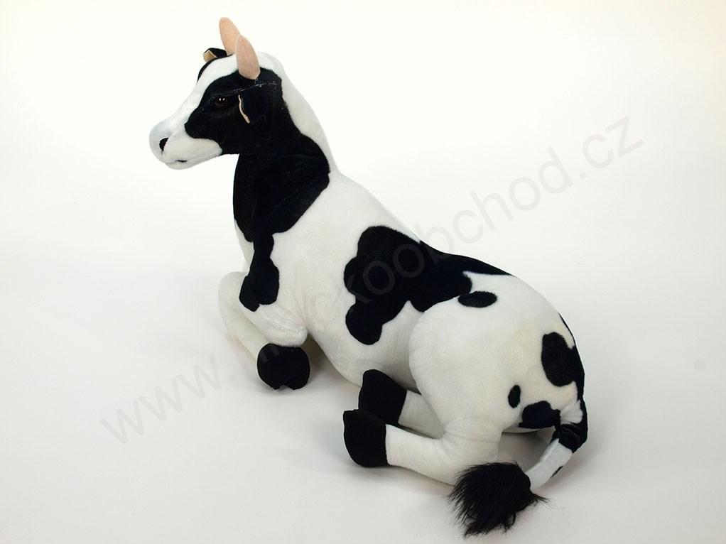 Plyšová kráva ležící 78 cm