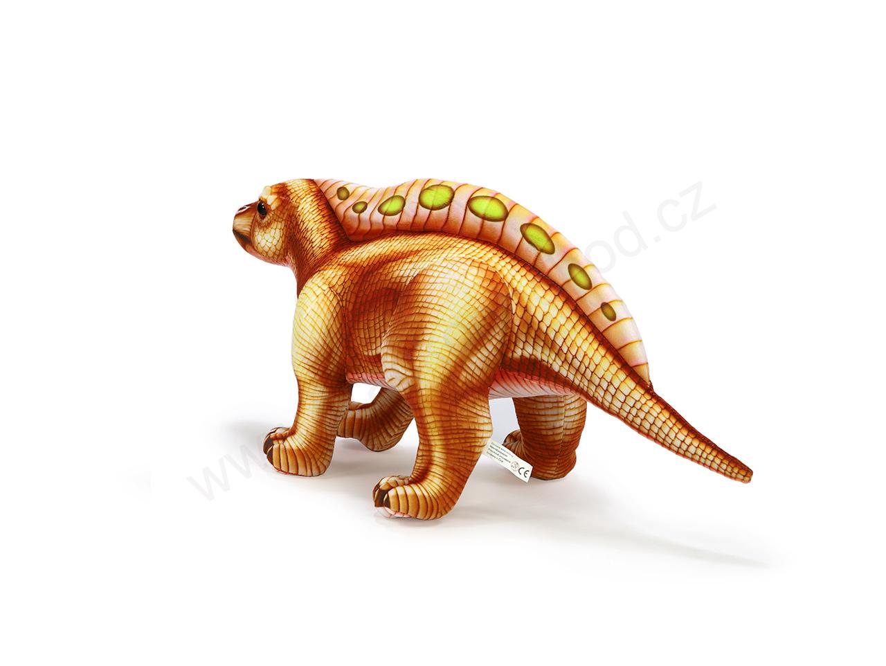 Plyšový dinosaurus Lotosaurus 65 cm, hnědý 