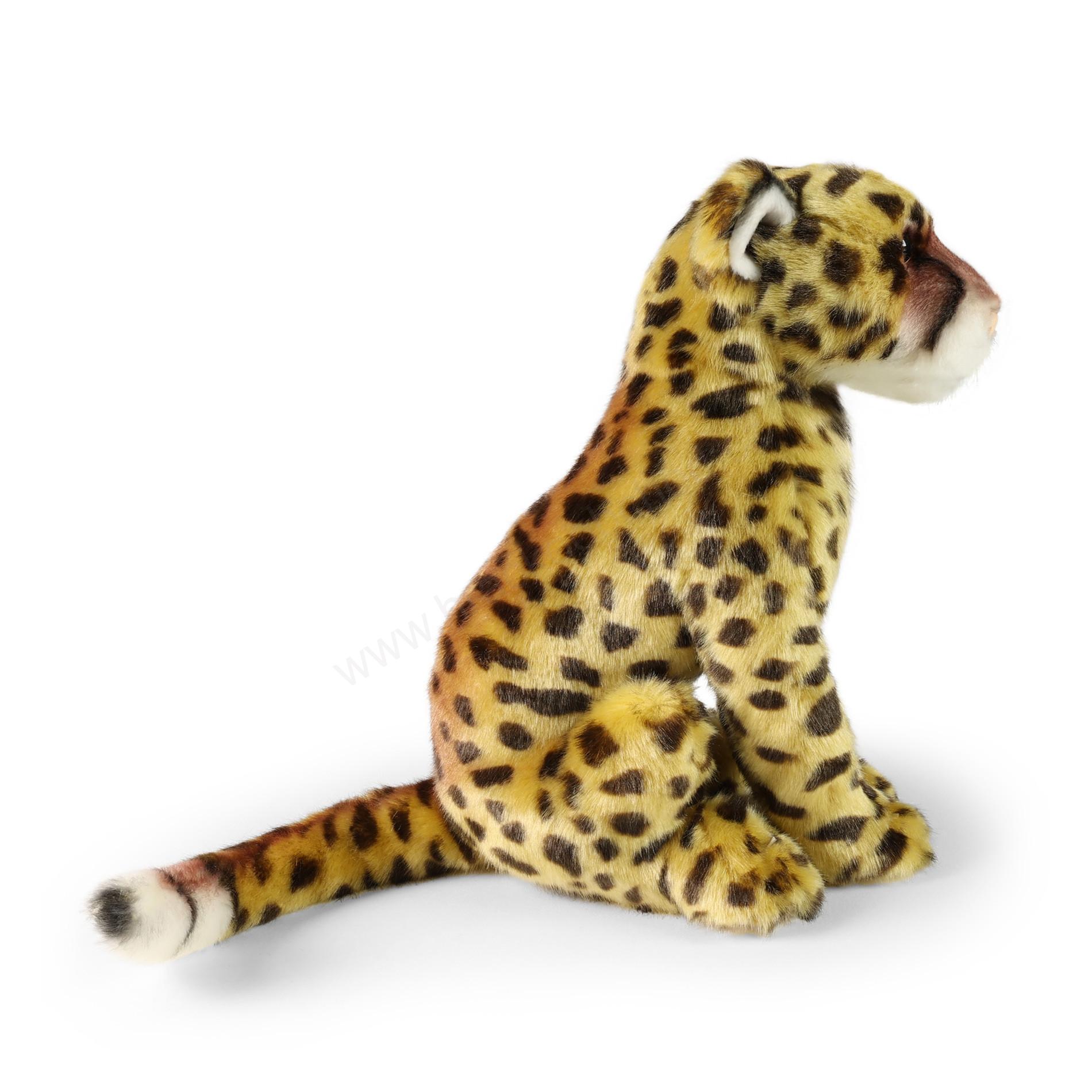 Plyšový gepard sedící 28 cm ECO-FRIENDLY