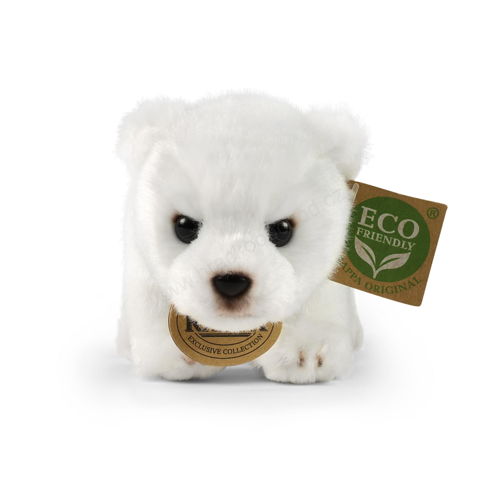 Plyšový lední medvěd stojící 19 cm ECO-FRIENDLY