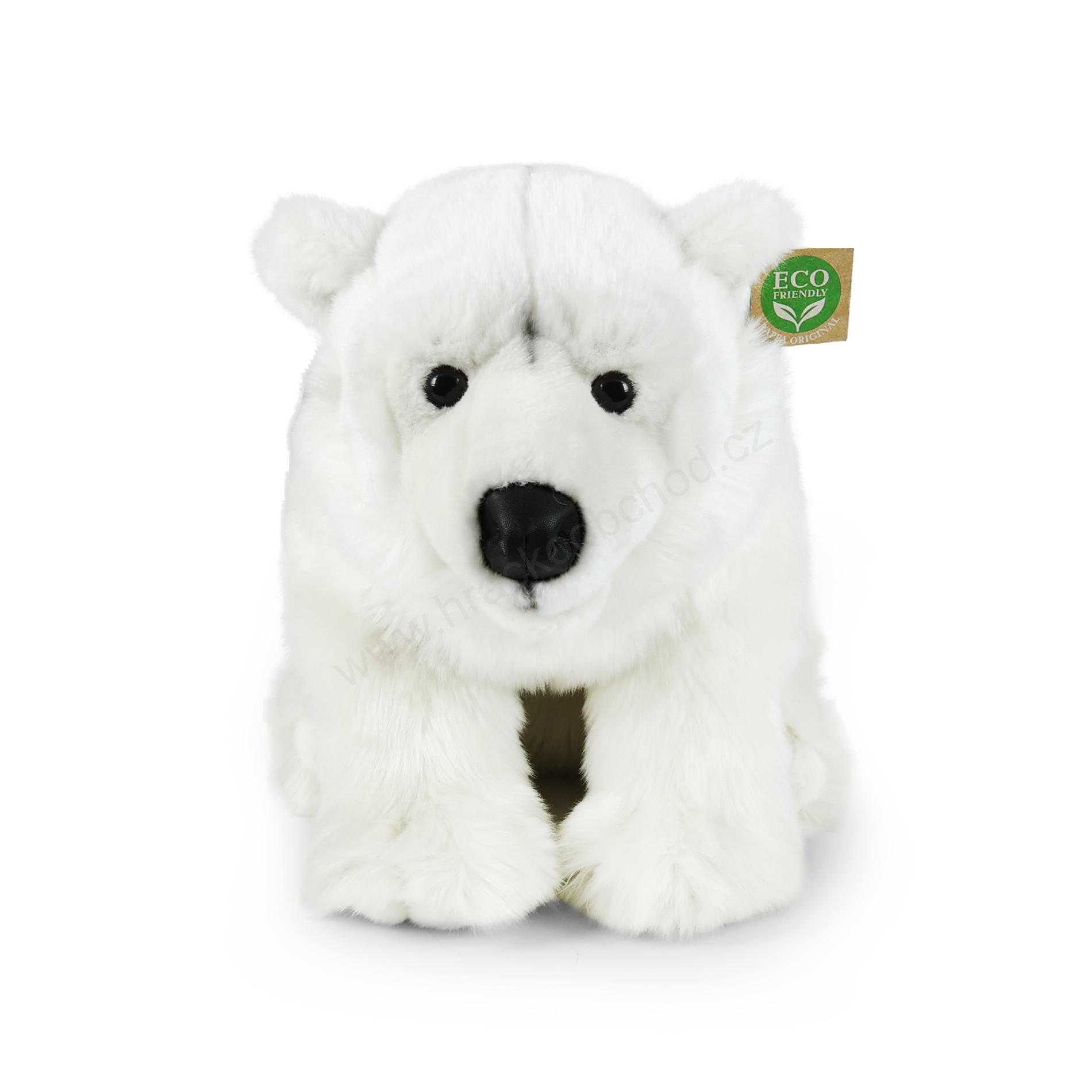 Plyšový lední medvěd sedící 47 cm ECO-FRIENDLY