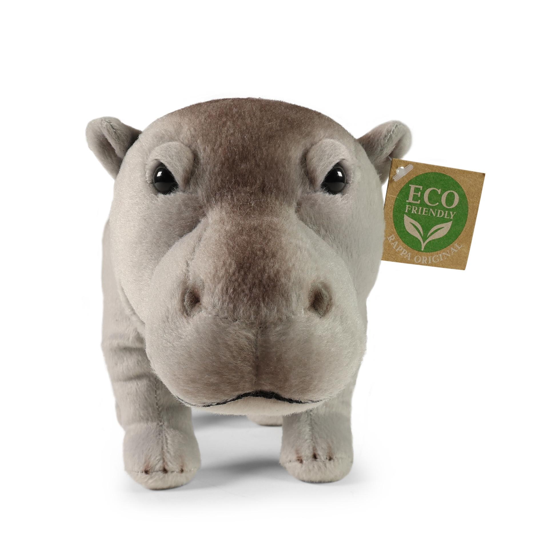 Plyšový hroch stojící 32 cm ECO-FRIENDLY