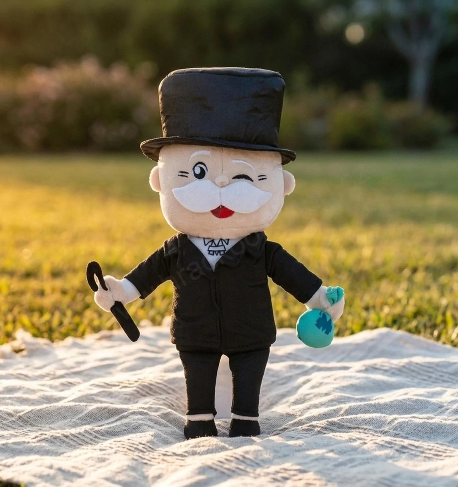 Monopoly - Mr. Monopoly plyšový 31cm