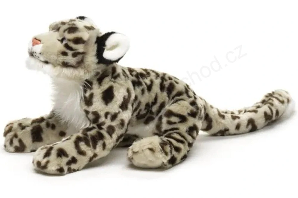 Plyšový Leopard / levhart sněžný 40 cm