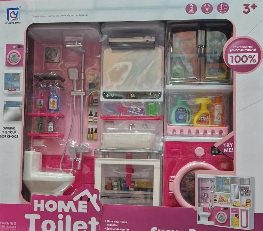 KOUPELNOVÁ SADA pro panenky typu Barbie