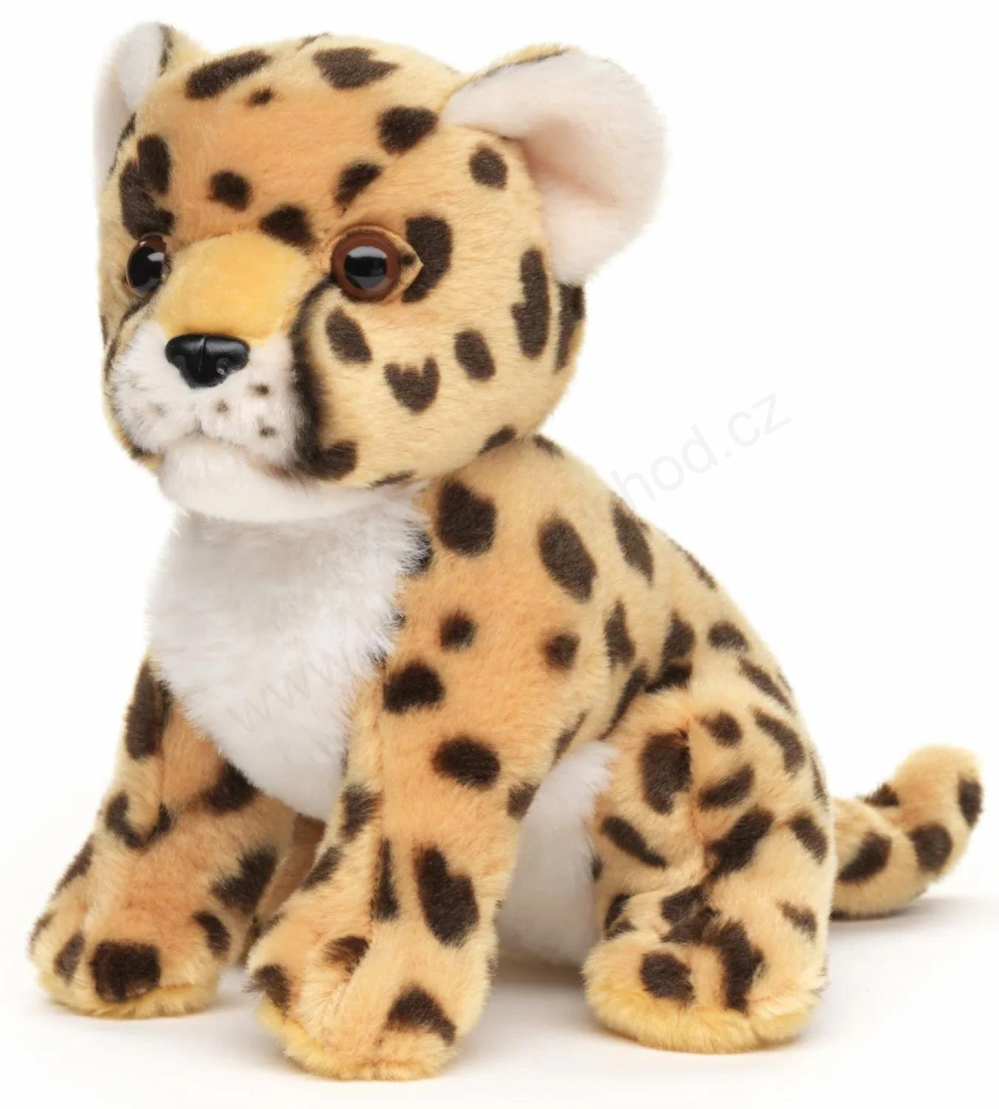 Plyšový gepard sedící 18 cm