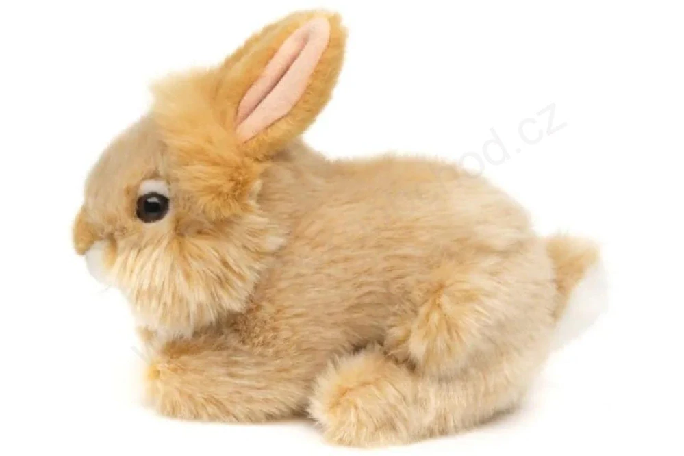Plyšový Králík ležící 18 cm Eco-friendly (3 druhy)