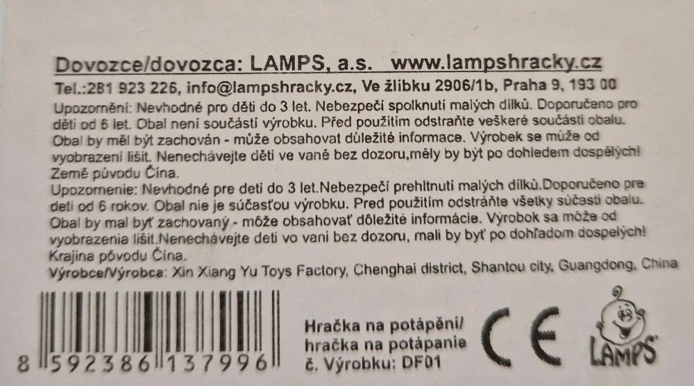 Veselé míčky do vody - 2ks - pro potapěče