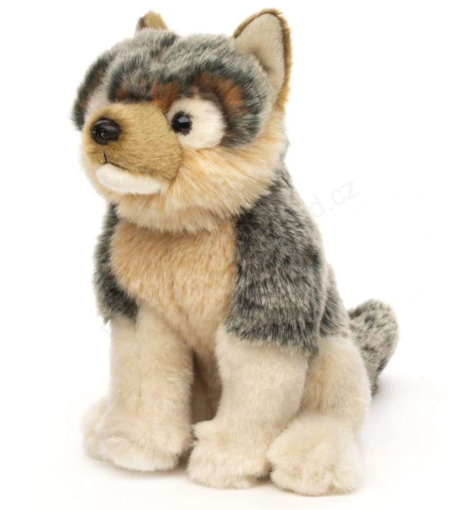 Plyšový VLK 22 cm (vlčák) sedící 