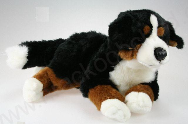 Plyšový pes Bernský Salašnický, sedící, 15 cm ECO-FRIENDLY
