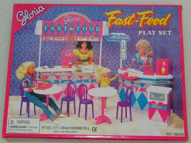 Rychlé občerstvení - FAST FOOD - pro Barbie