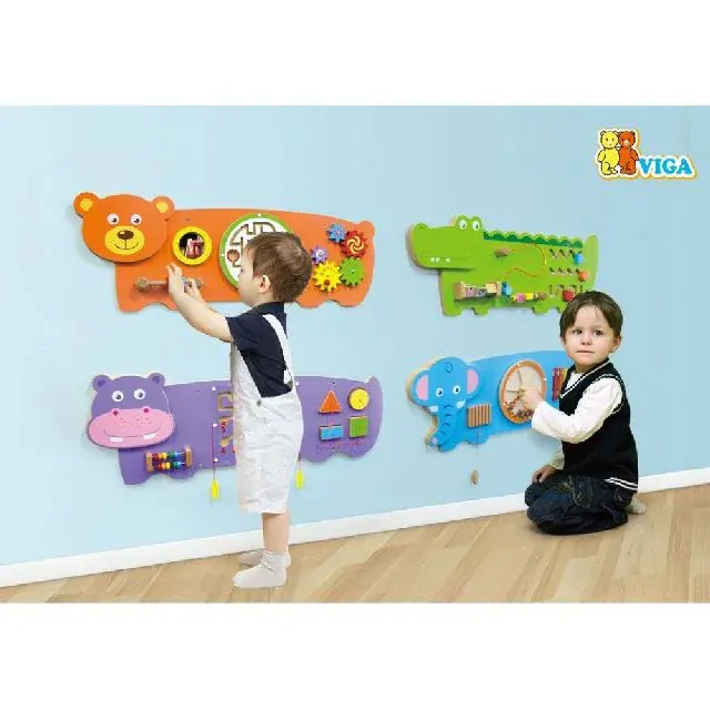 Dřevěná nástěnná hra - medvěd 