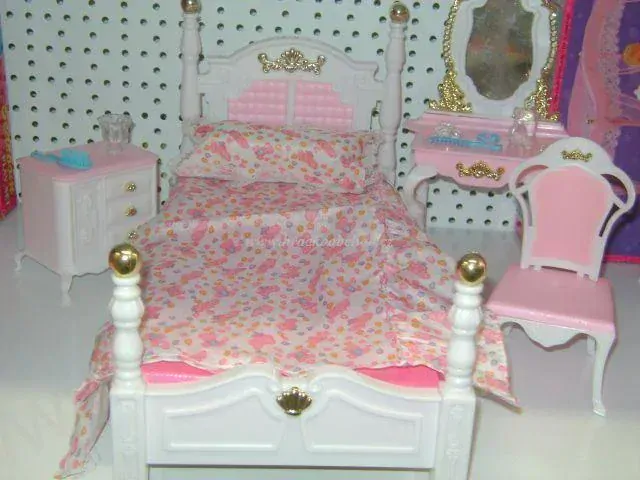 LOŽNICE I. - Postel - pro panenky typu Barbie