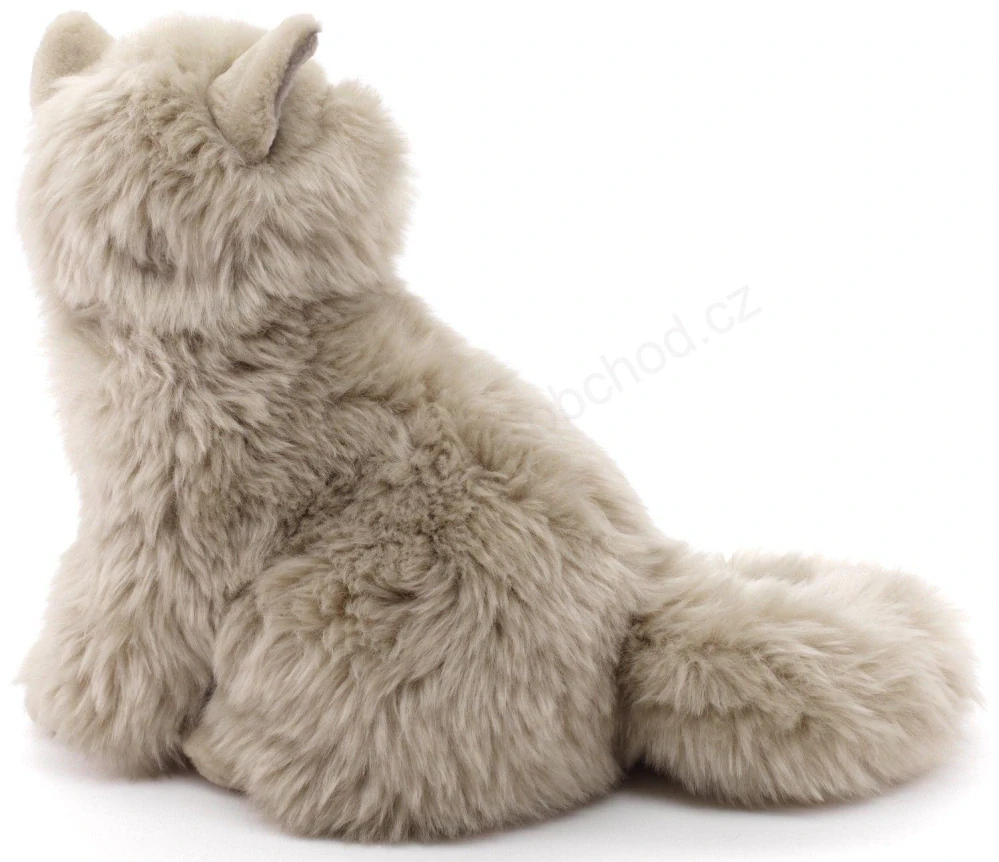 Plyšová Kočka 28 cm sedící - 4 druhy