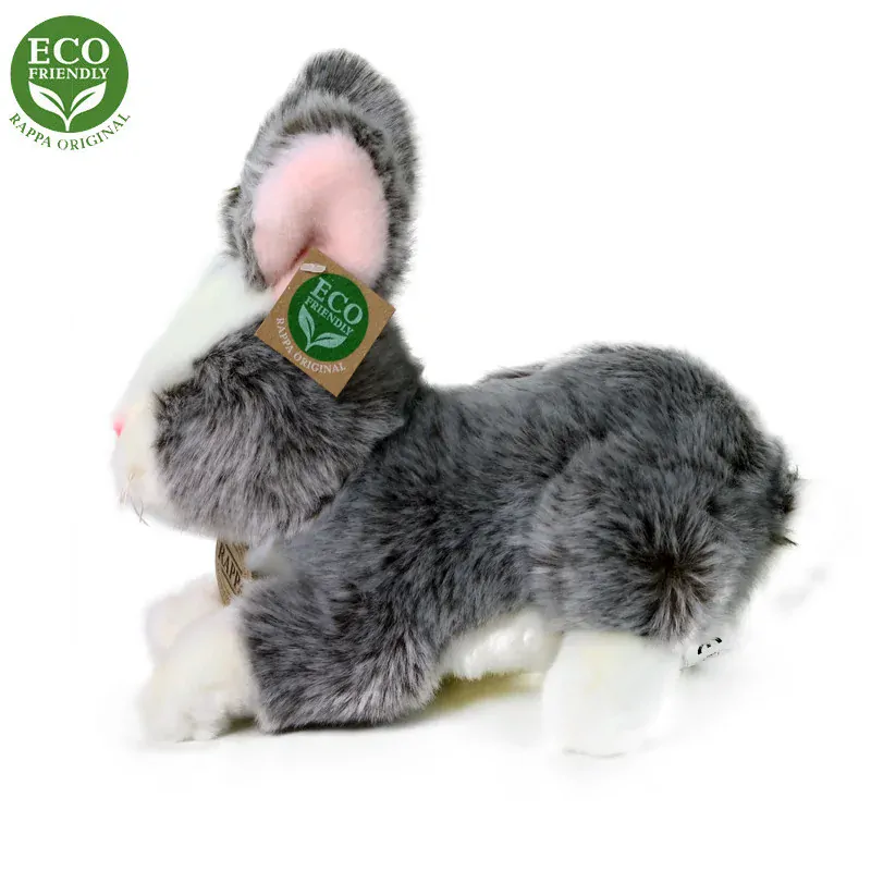 Plyšový králík ležící 23 cm ECO-FRIENDLY