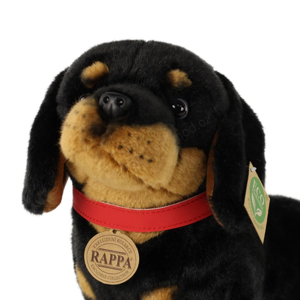 Plyšový pes jezevčík 30 cm ECO-FRIENDLY