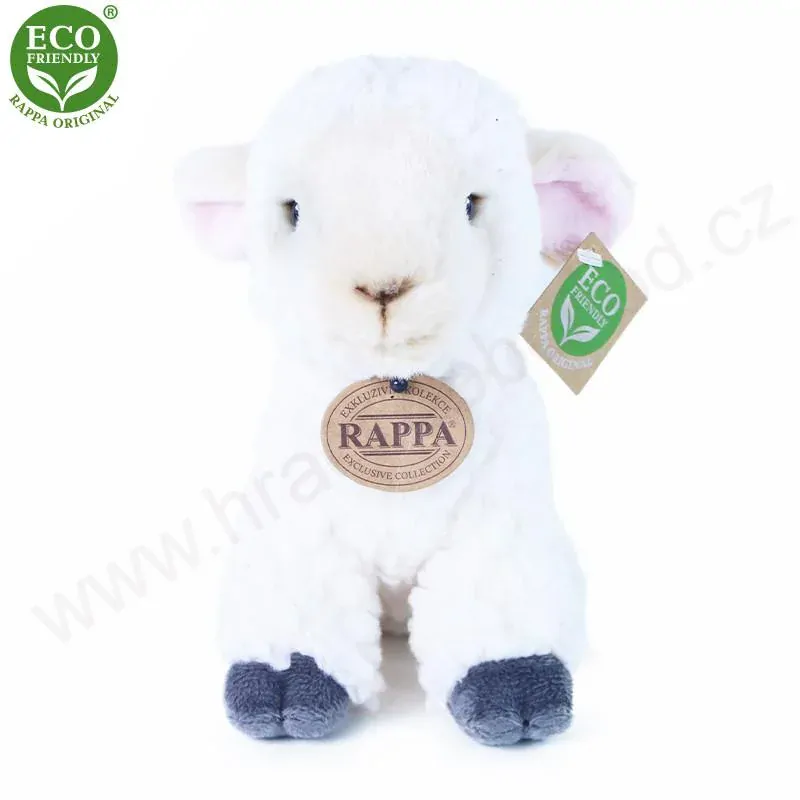 Plyšová ovce / ovečka sedící 18 cm ECO-FRIENDLY