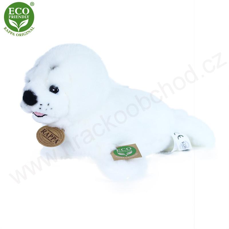 Plyšový tuleň bílý 25 cm ECO-FRIENDLY