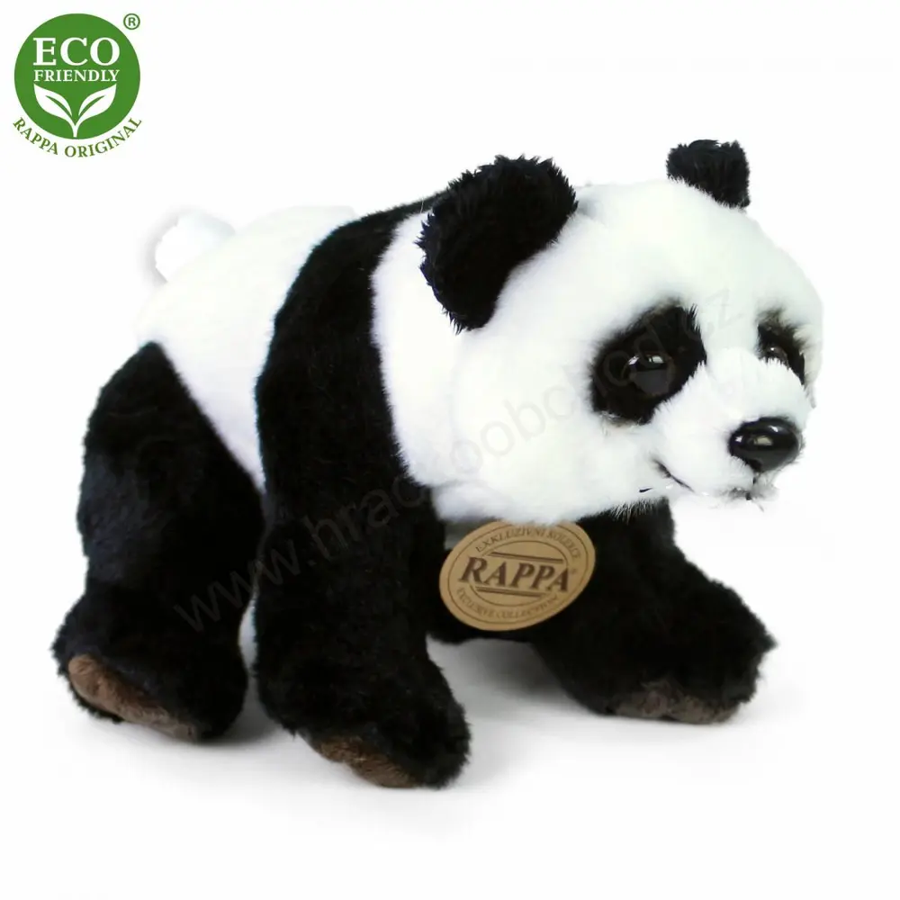 Plyšová panda 22 cm ECO-FRIENDLY