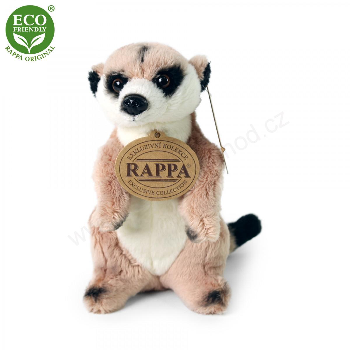 Plyšová surikata stojící 14 cm ECO-FRIENDLY