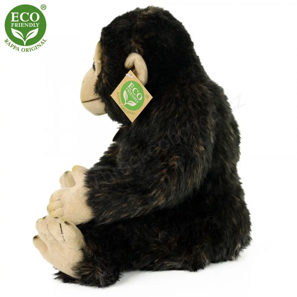 Plyšová opice šimpanz 27 cm ECO-FRIENDLY