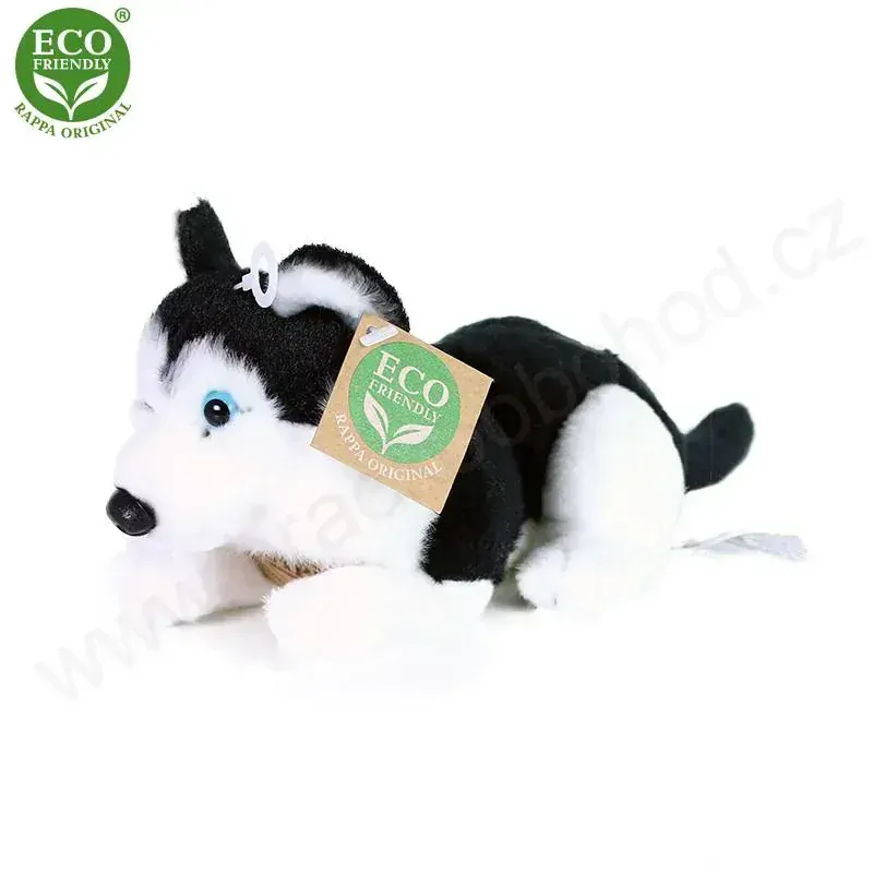 Plyšový pes husky 17 cm ECO-FRIENDLY