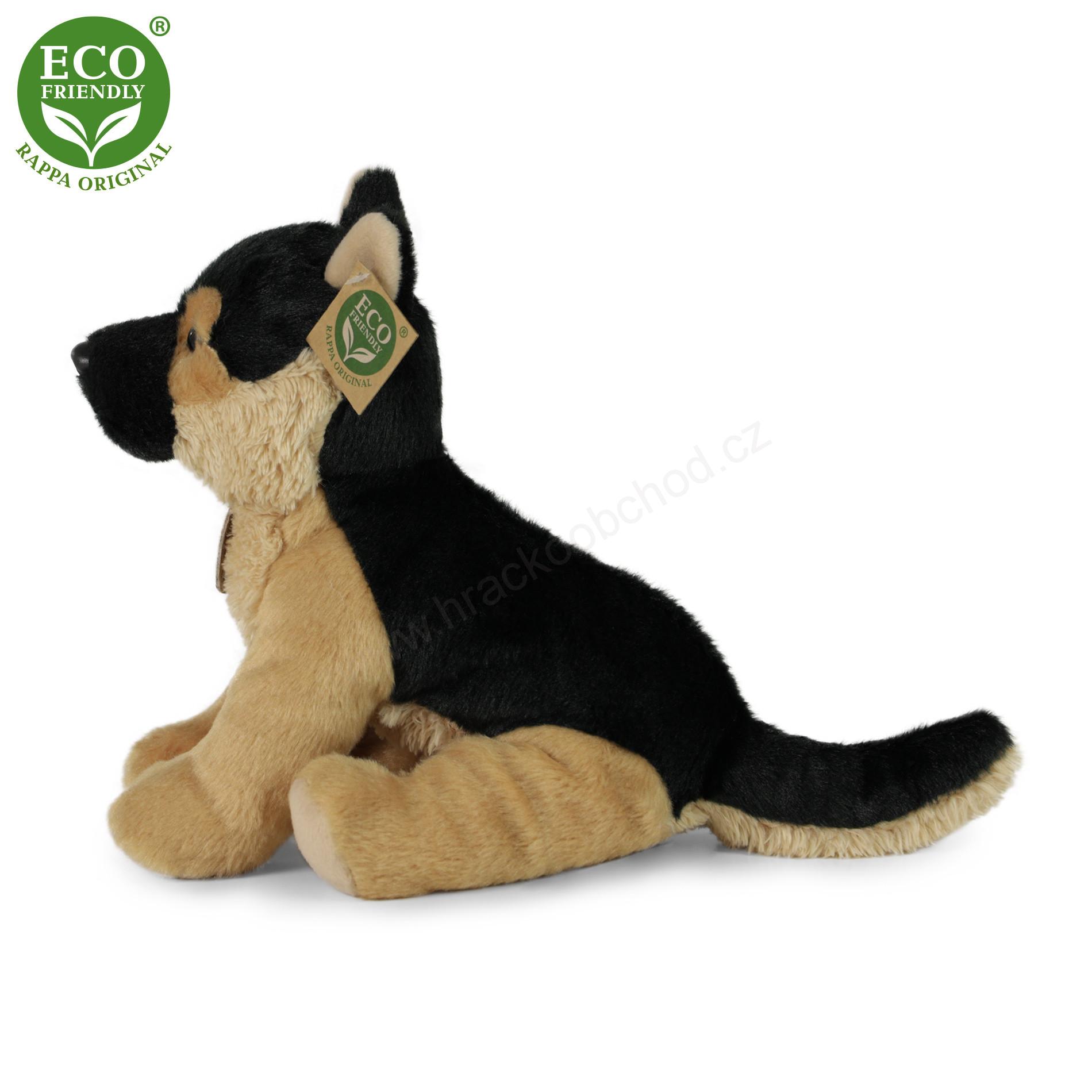 Plyšový pes německý ovčák / vlčák 25 cm ECO-FRIENDLY