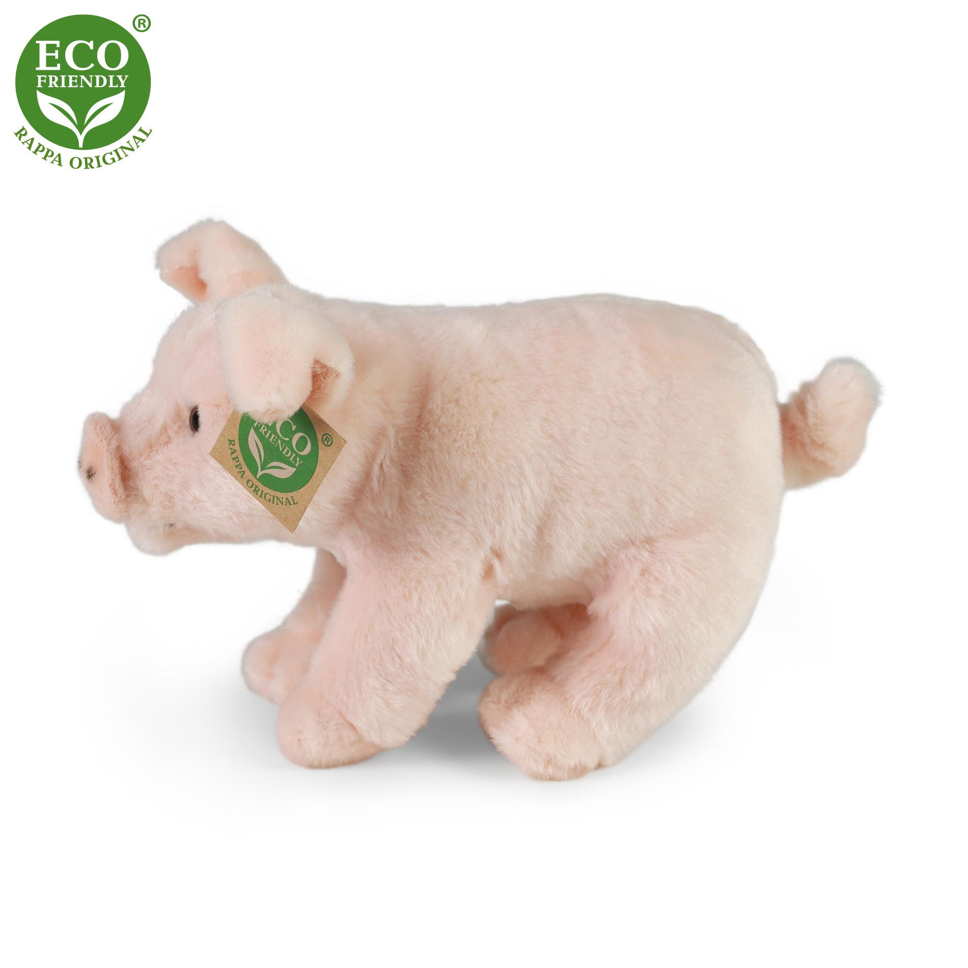 Plyšové prase domácí 20 cm ECO-FRIENDLY