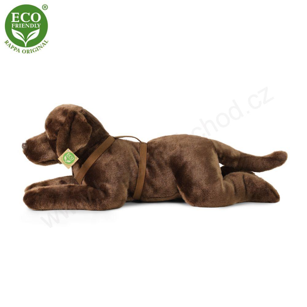 Plyšový pes labrador hnědý 61 cm ECO-FRIENDLY