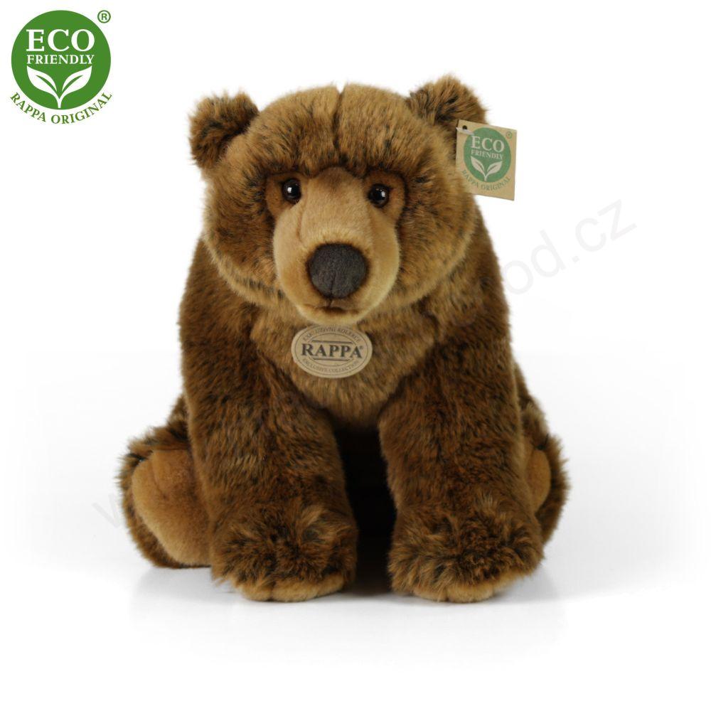 Plyšový medvěd hnědý 40 cm ECO-FRIENDLY