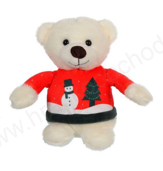 Plyšové Vánoční zvířátko 16 cm (různé druhy)