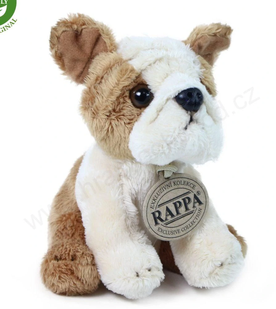 Plyšový pes sedící 14 cm ECO-FRIENDLY