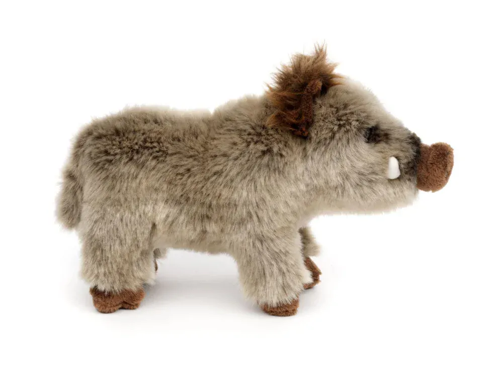 Plyšový divočák / prase divoké stojící 25 cm ECO-FRIENDLY