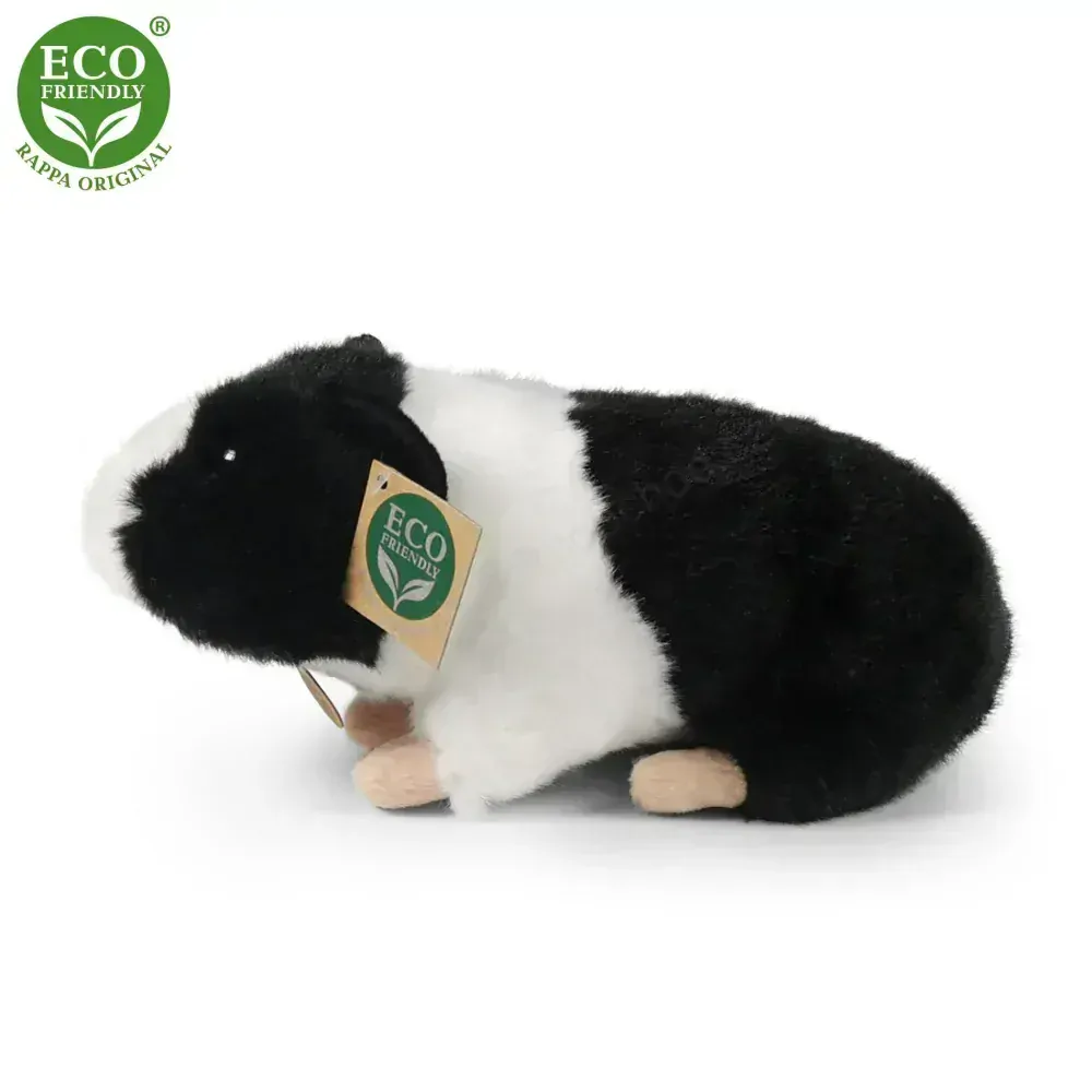 Plyšové morče černobílé 22 cm ECO-FRIENDLY