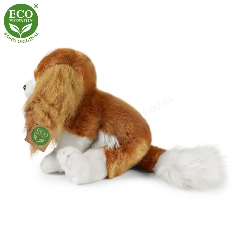Plyšový pes kavalír King Charles španěl 28 cm ECO-FRIENDLY