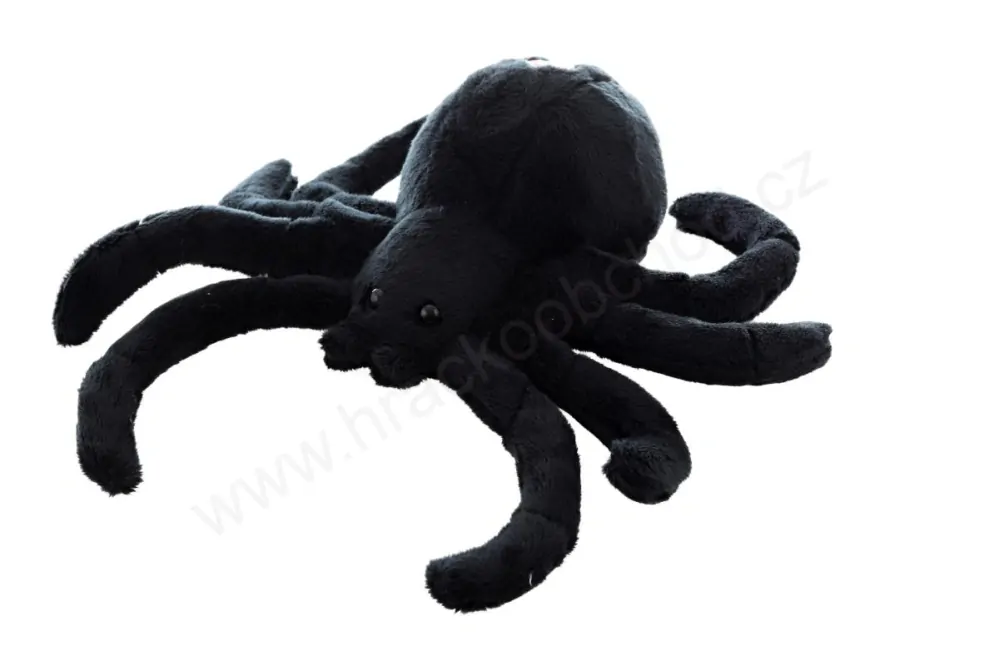Plyšový pavouk Černá vdova 23 cm