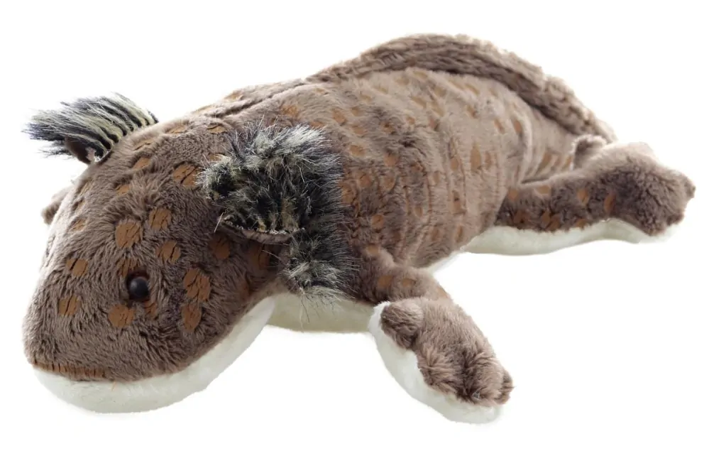 Plyšový Axolotl hnědý 28 cm