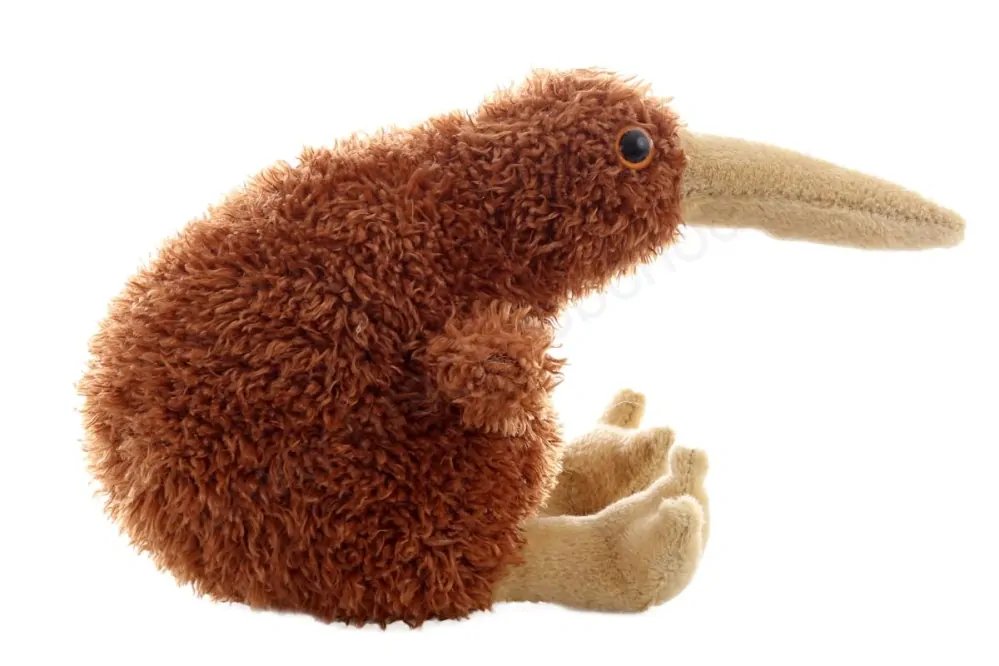 Plyšový pták Kiwi (kivi) 15 cm
